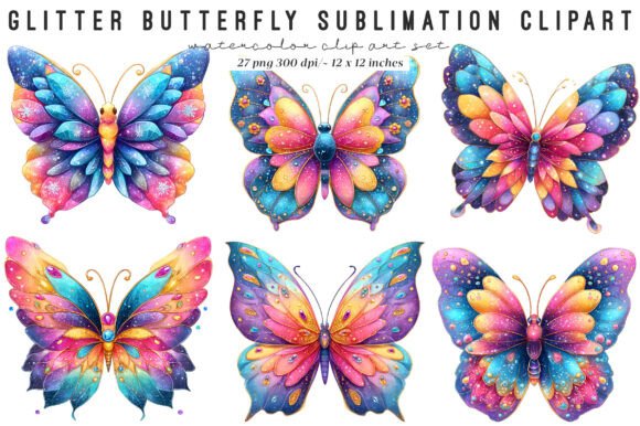 Glitter Butterfly Sublimation Clipart: Creative Uses and Practical Tips to Avoid Common Mistakes