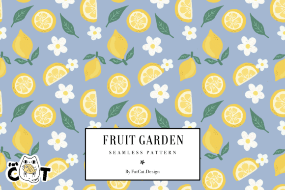 Unlock Creative Potential with the Fruit Garden Seamless Pattern